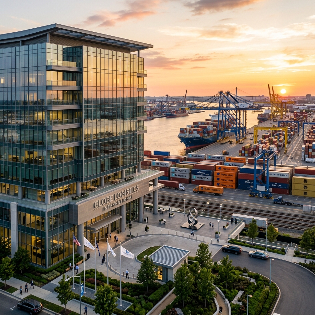 Zeetug Diplomatic Express Shipping logistics headquarters and cargo operations